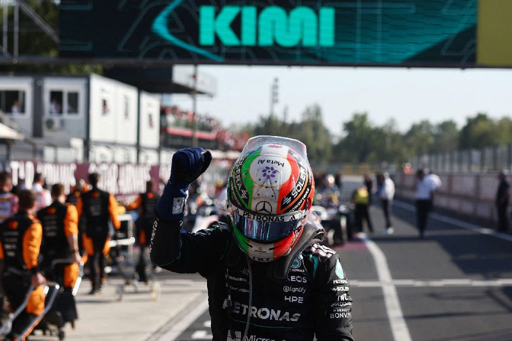 Antonelli conquista vitória histórica em Monza e celebra com os torcedores italianos
