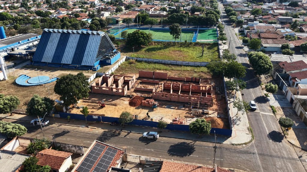 Avanços na construção do novo Caps Infantil em Rondonópolis