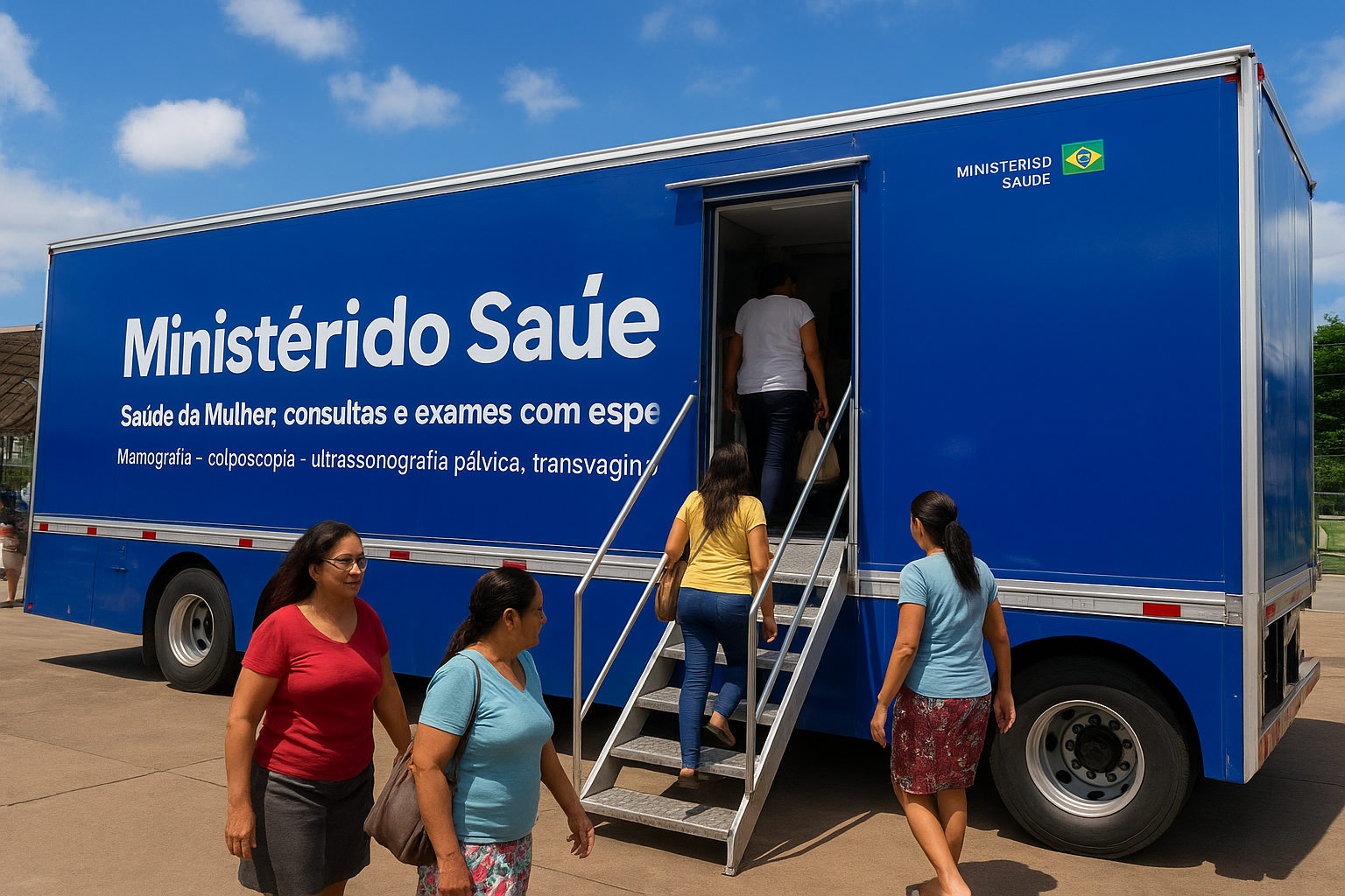 Carreta da Saúde oferece serviços de saúde da mulher em Rondonópolis a partir de sexta-feira