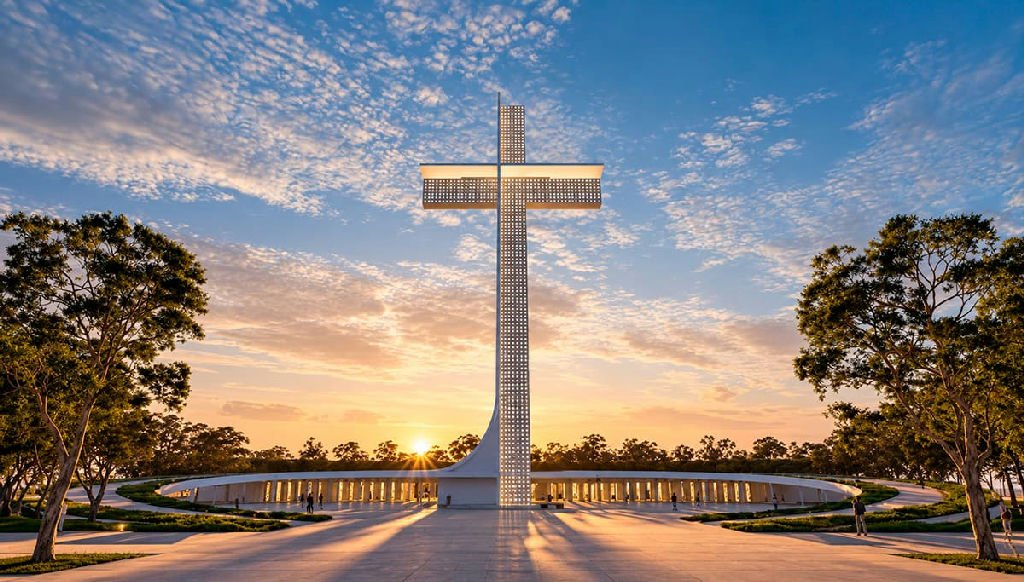 Cruz Alta no Rio Grande do Sul constrói cruz de 102 metros como novo ponto turístico