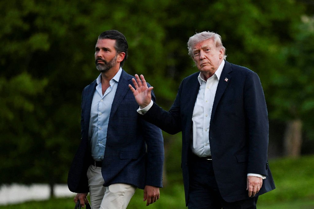 Donald Trump Jr. lidera investimento de US$ 1 bilhão na Polymarket