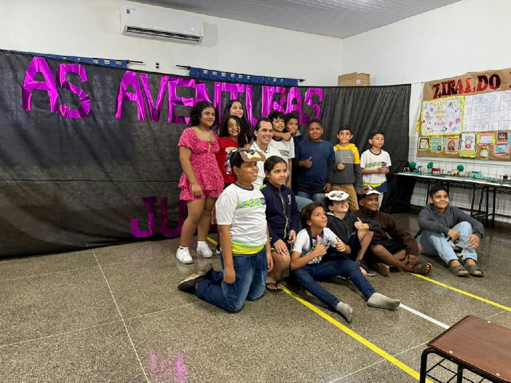 Escola Professora Gildázia celebra a literatura com o projeto 'Ziraldo em Cena'