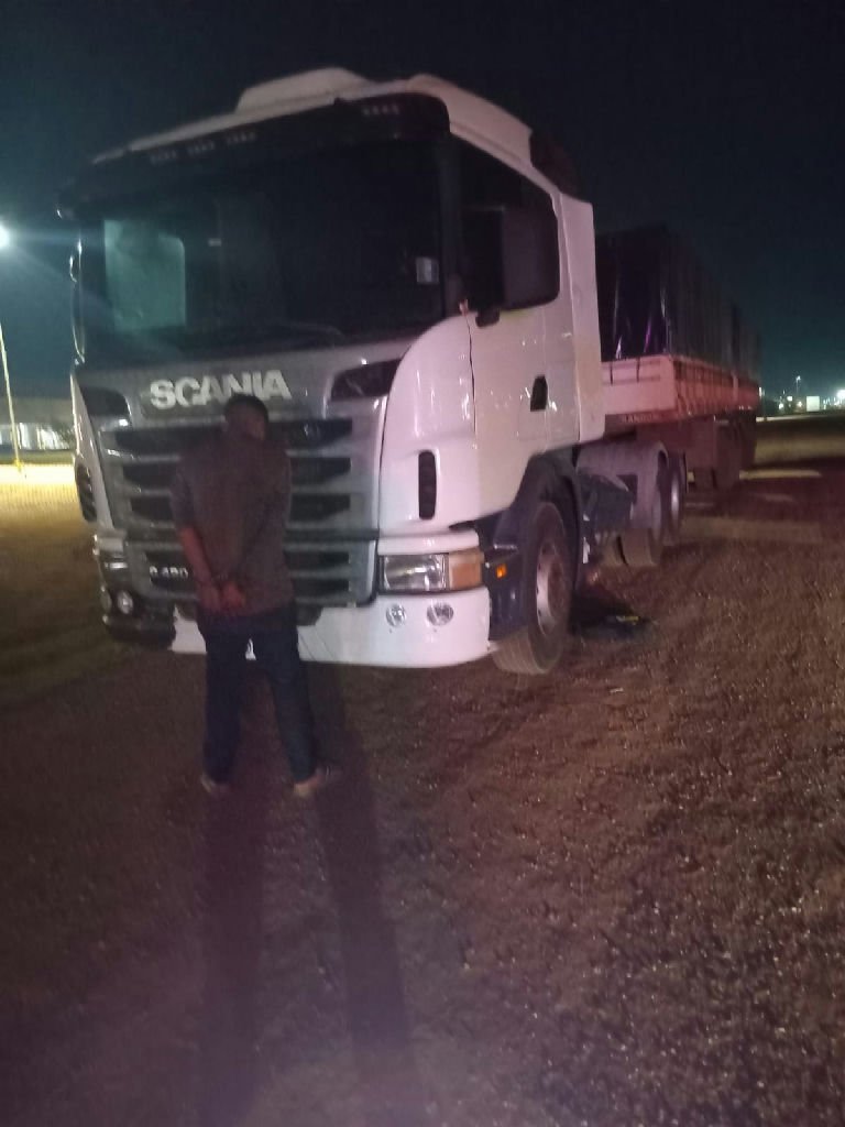 Homem é detido ao tentar roubar peças de carreta em Rondonópolis