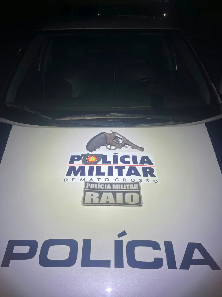 Jovem é preso armado durante chamada de vídeo em Cáceres