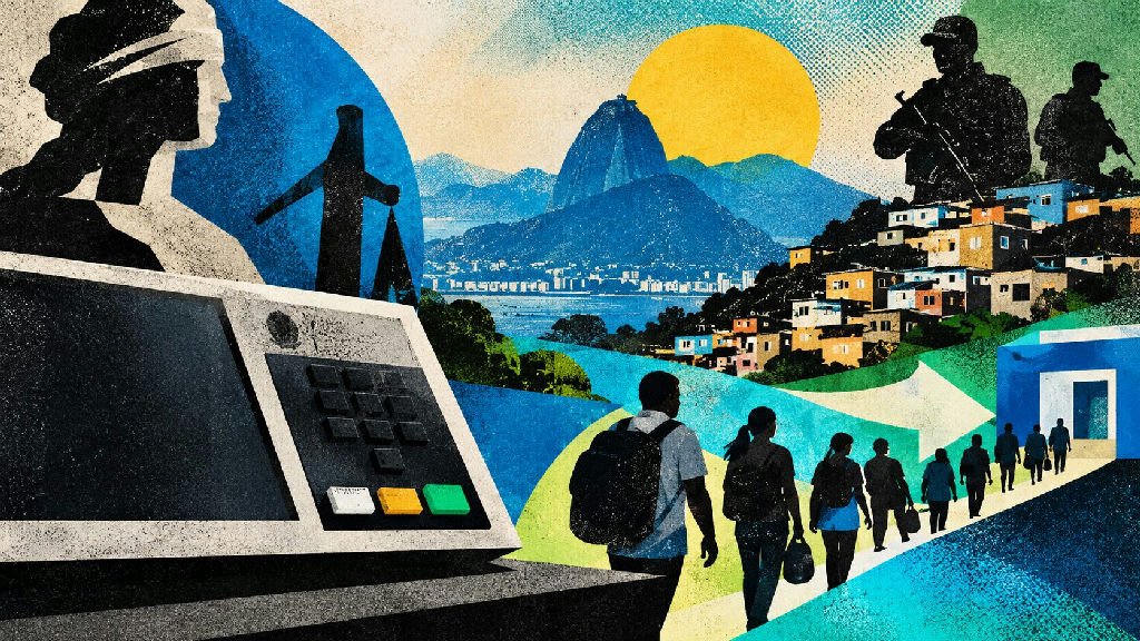 Justiça muda locais de votação no Rio para combater influência de facções criminosas