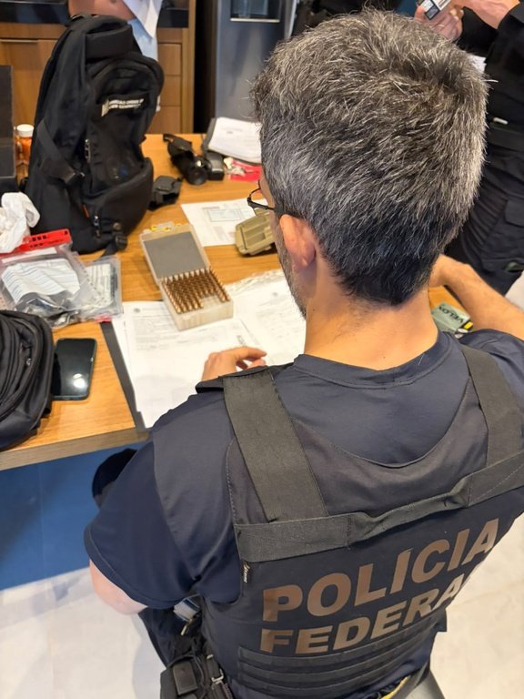 Polícia Federal realiza operação em Alto Araguaia e apreende arsenal irregular