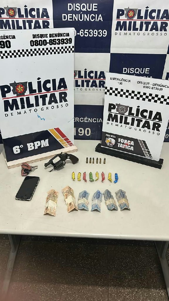 Polícia Militar prende quatro suspeitos de facção em Cáceres planejando homicídios