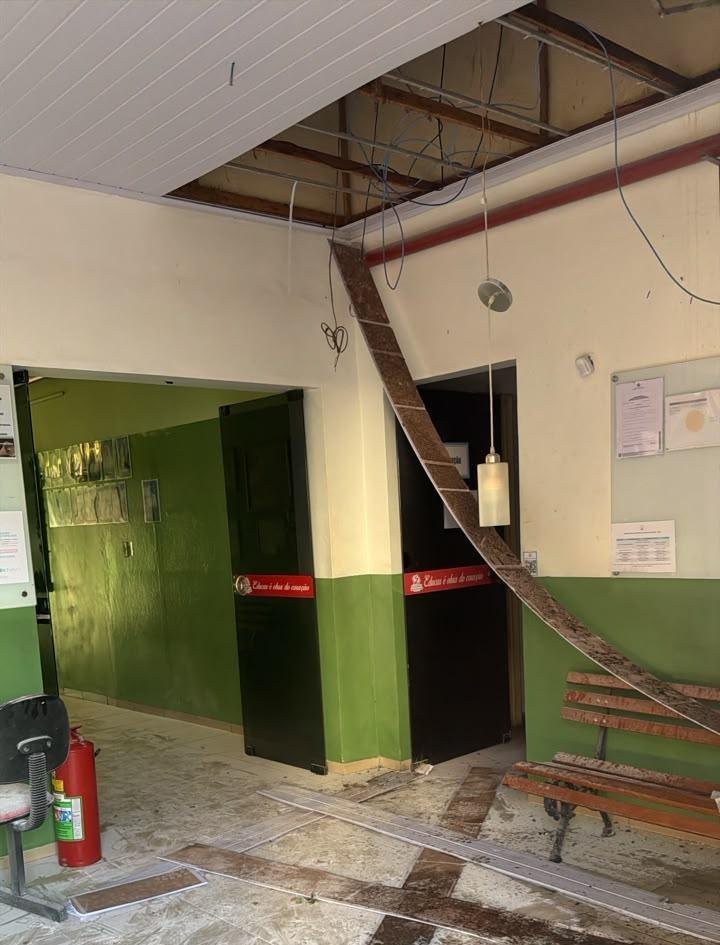 Professores controlam princípio de incêndio em escola de Rondonópolis