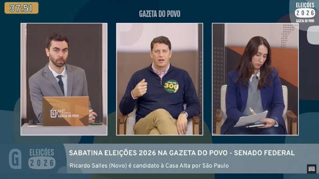 Ricardo Salles critica aliança entre PT e PL de Valdemar em apoio a Alcolumbre no Senado