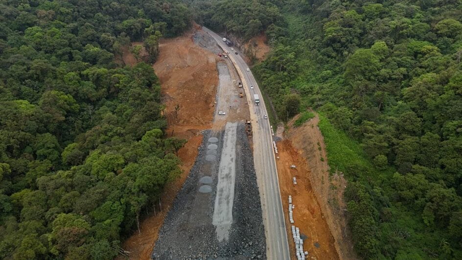 Sc-480 terá nova área de escape para caminhões com investimento de R$ 7,4 milhões