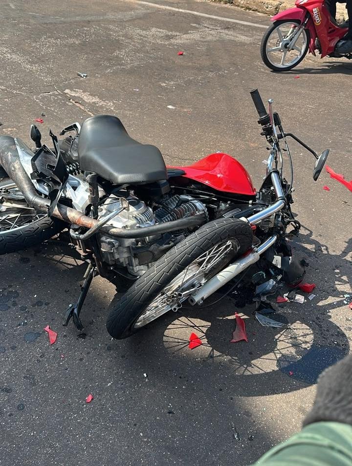Adolescente morre após colisão entre moto e carro em Rondonópolis