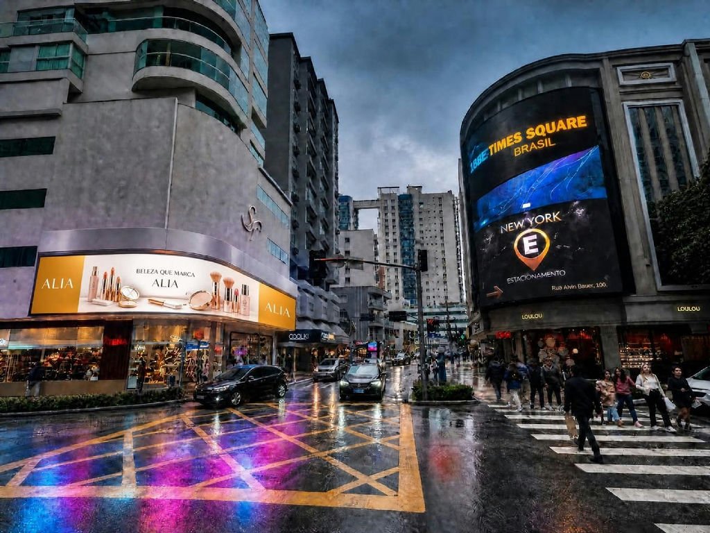 Balneário Camboriú investe R$ 500 mil em novo painel de LED na Times Square Brasil