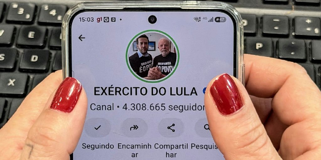 Canal Exército do Lula é reativado após registro no TSE
