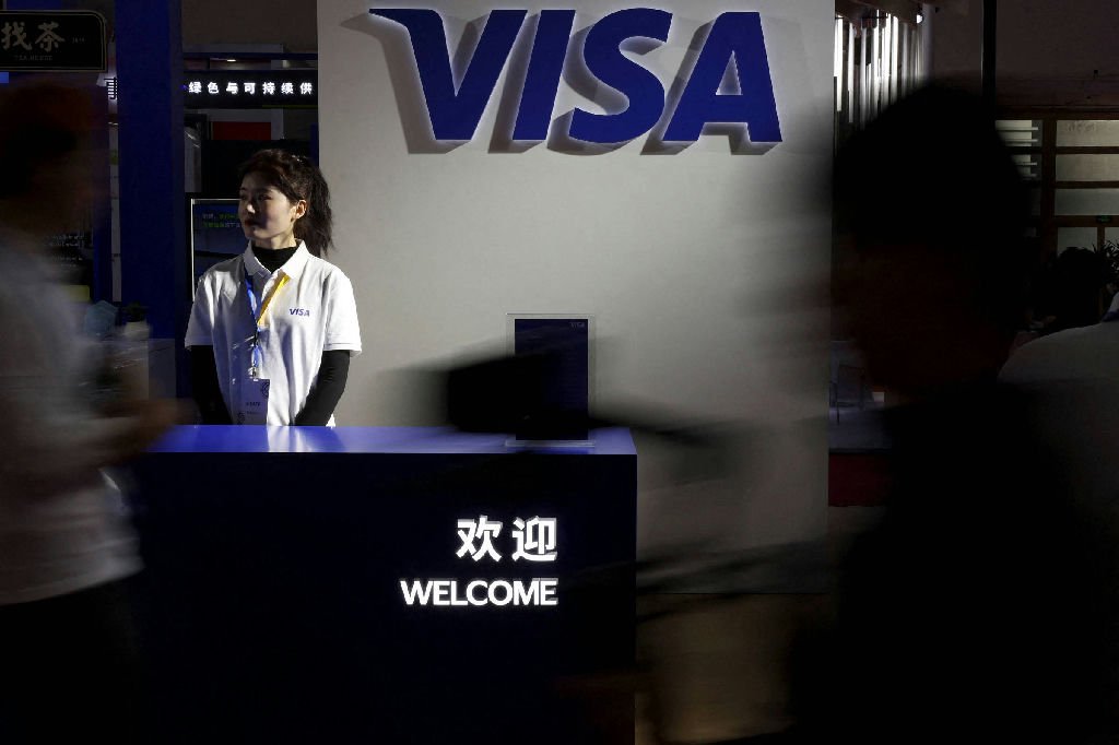 China concede autorização à Visa para criar empresa de pagamentos com cartões