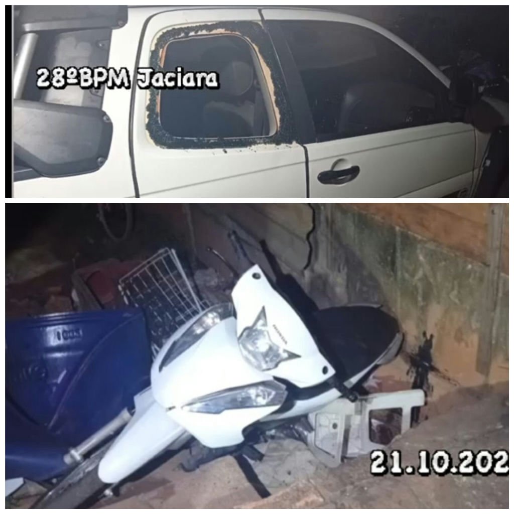 Conflito familiar termina em agressões e danos a veículos em Jaciara