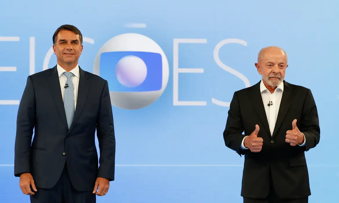 Debate na Globo: Lula e Flávio Bolsonaro trocam acusações e defendem propostas