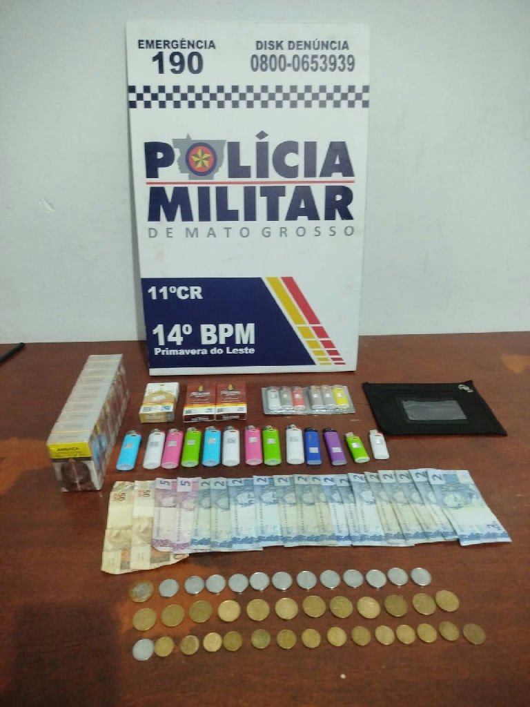 Dois homens são presos após furto em conveniência de posto em Primavera do Leste