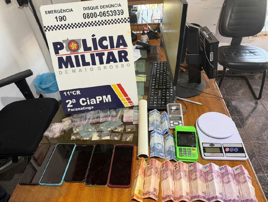 Duas mulheres são presas por tráfico de drogas em Paranatinga após abordagem policial
