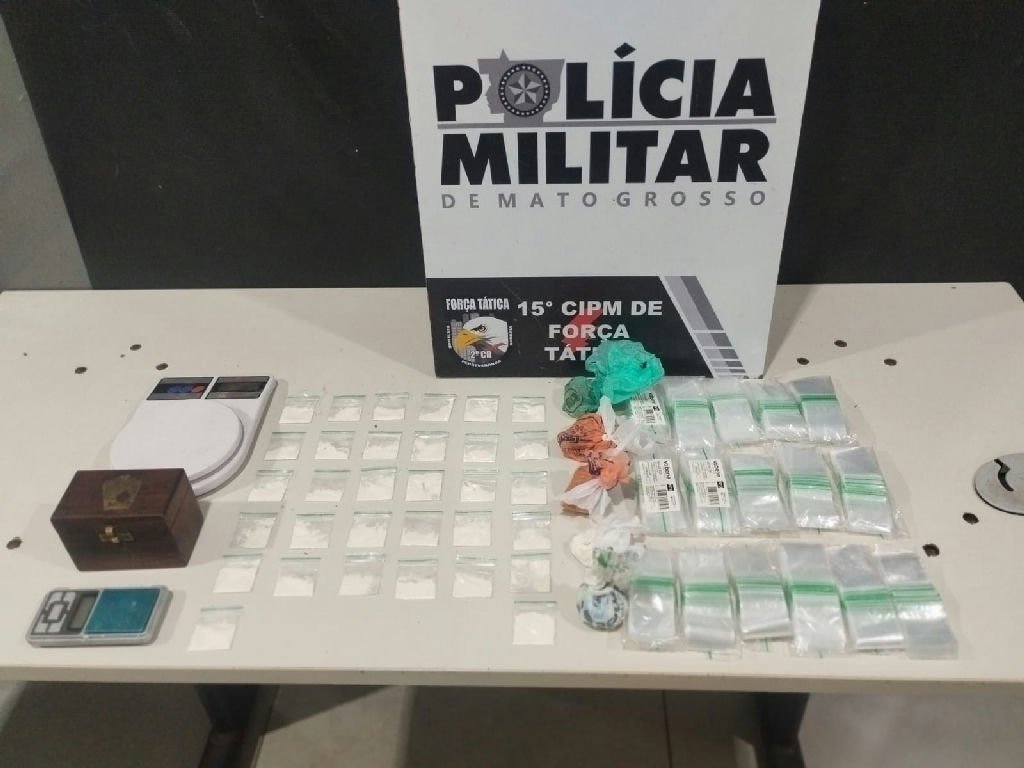 Força Tática realiza prisões por tráfico de drogas em Várzea Grande