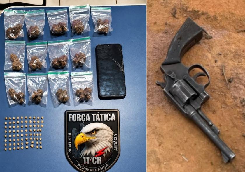 Homem morre em confronto com a polícia durante operação em Gaúcha do Norte