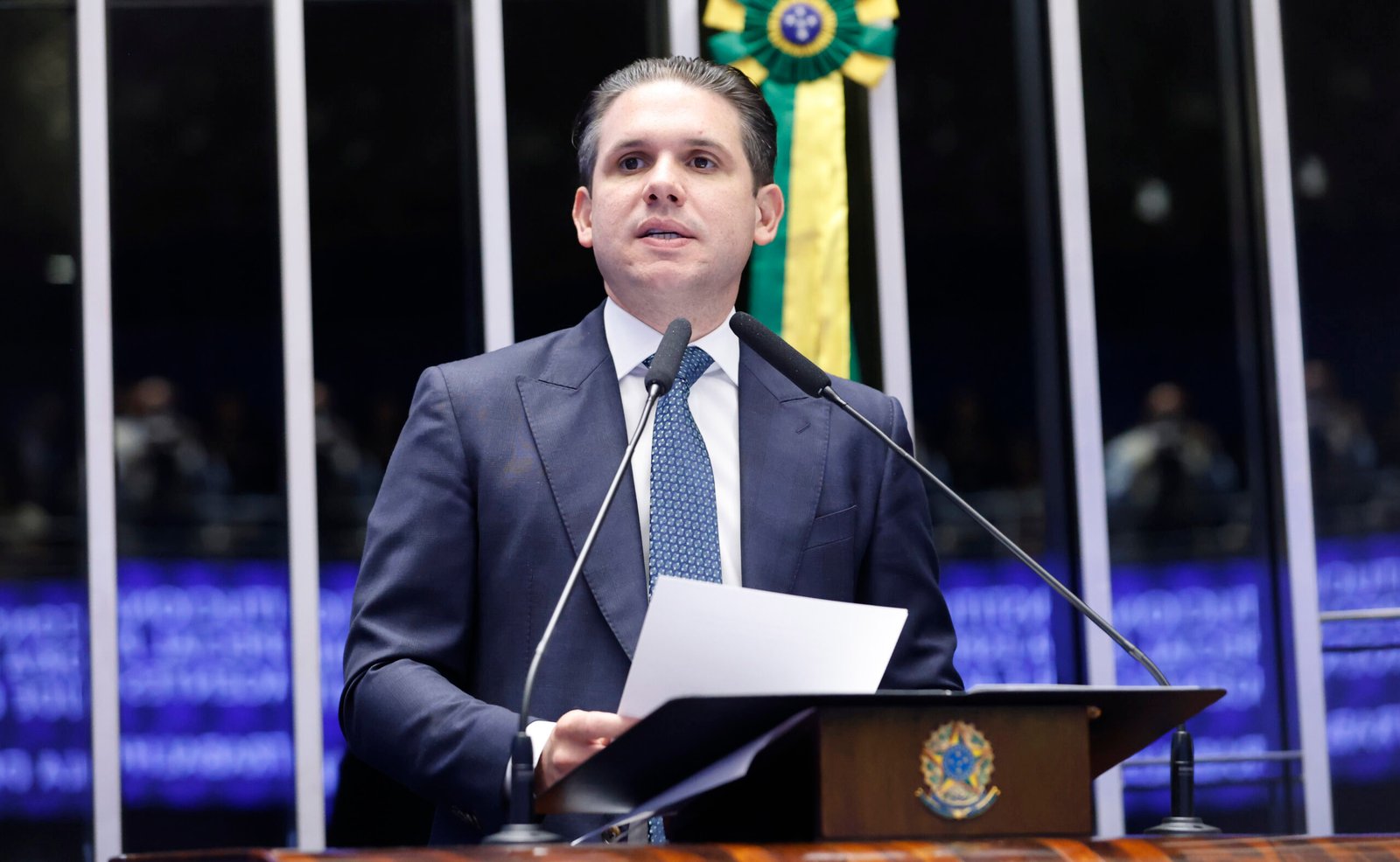 Hugo Motta destaca a importância do diálogo entre os Poderes para fortalecer instituições