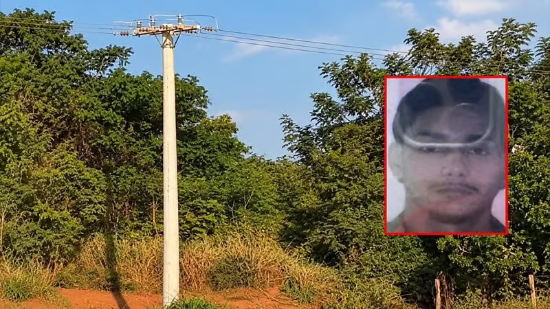 Jovem é encontrado morto após descarga elétrica enquanto cortava bambu em Campo Verde