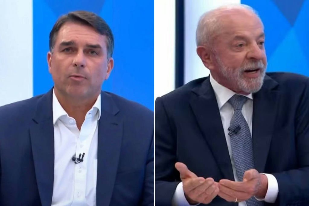 Lula e Flávio Bolsonaro apresentam propostas divergentes para ajuste fiscal em sabatinas