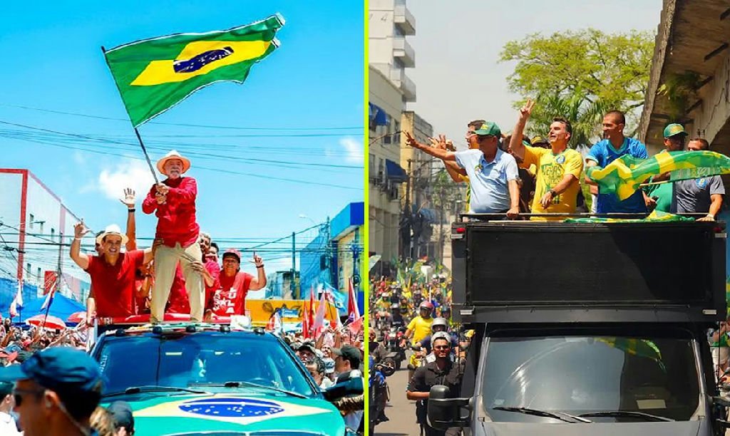 Lula realiza comício em Natal enquanto Flávio lidera moto-carreata no Rio