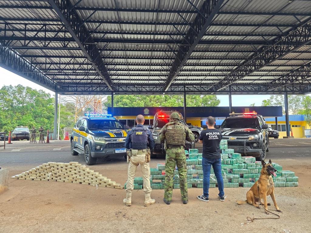Operação conjunta apreende 550 quilos de cocaína e gera prejuízo de R$ 9,9 milhões para facções