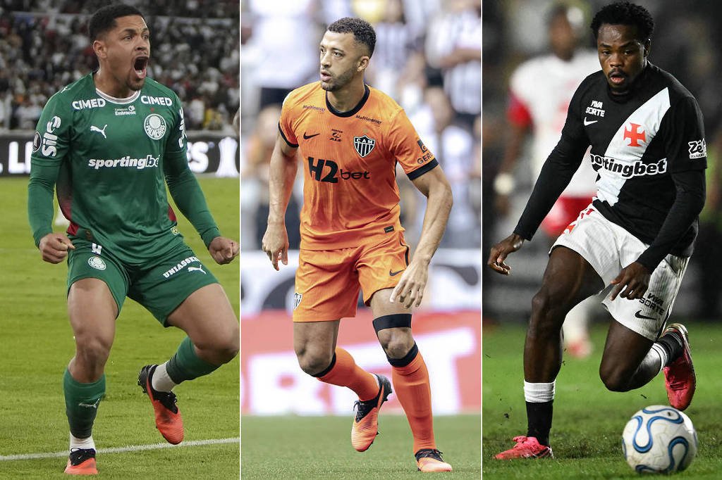 Palmeiras, Atlético-mg e Vasco iniciam maratona de decisões com 10 jogos em um mês