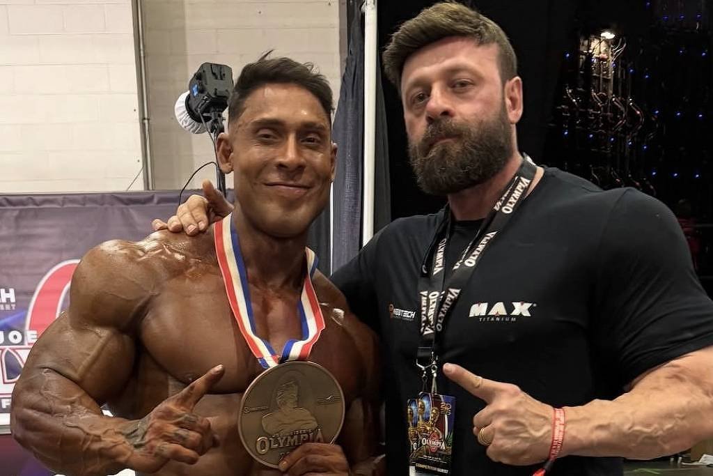 Peso de Ramon despenca antes do Mr. Olympia 2026, revela treinador Fabrício Pacholok