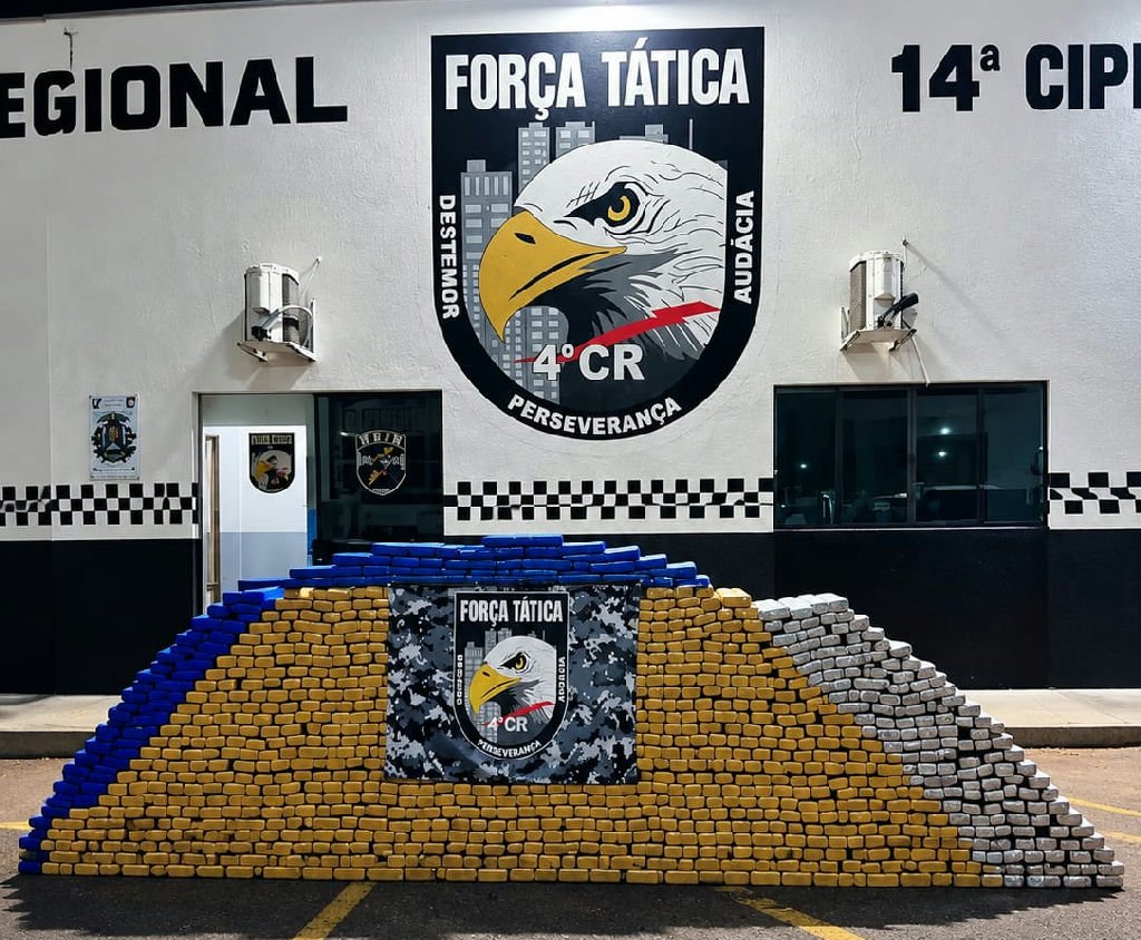 Polícia apreende 1,3 tonelada de maconha em operação em Rondonópolis