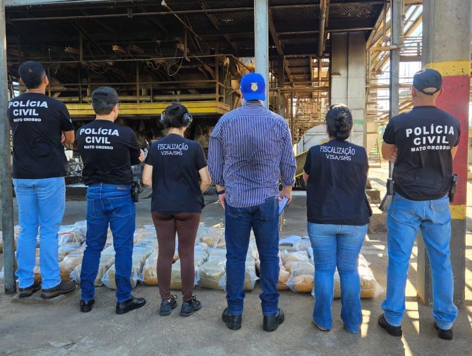 Polícia Civil incinera 220 quilos de drogas em Alto Araguaia