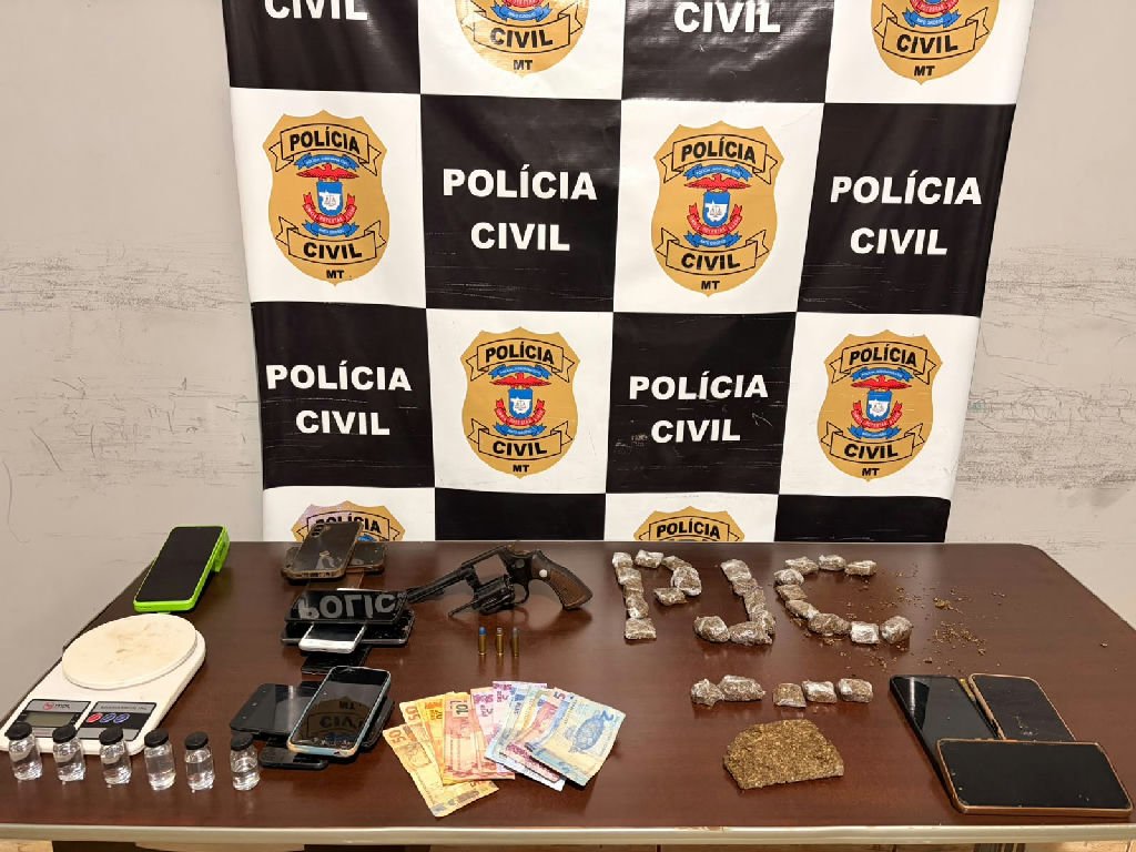 Polícia Civil realiza operação e prende suspeitos de tráfico de drogas em Alto Taquari
