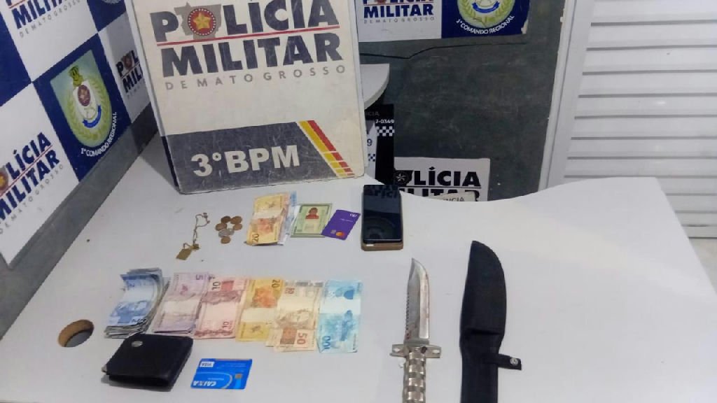 Quatro homens são presos por tentativa de homicídio em Cuiabá após agressão com faca
