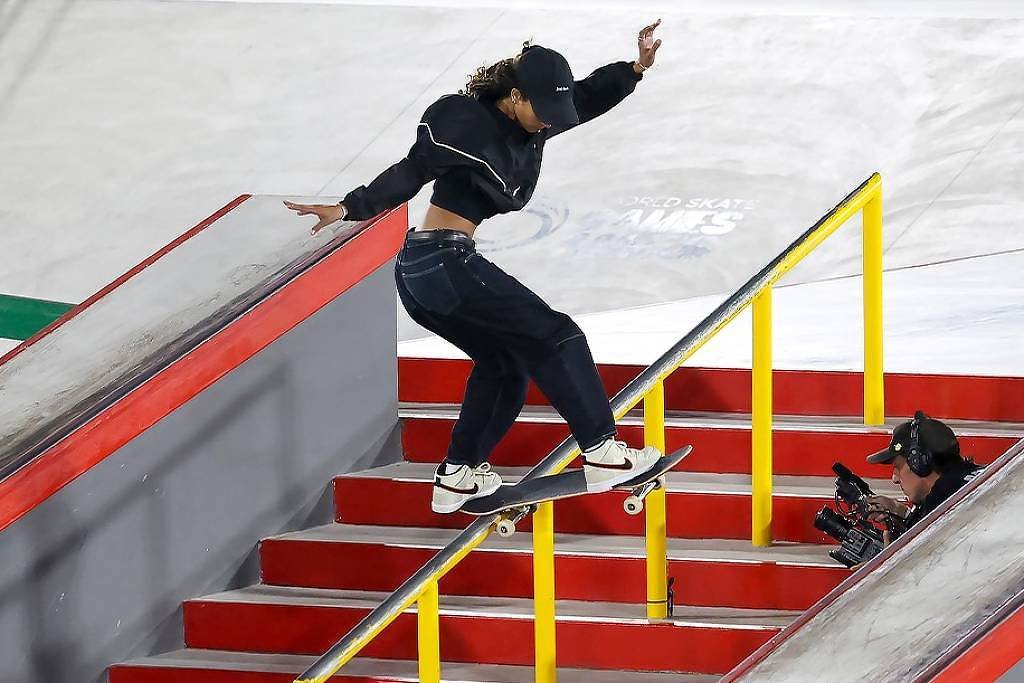Rayssa Leal enfrenta lesão e termina em sétimo lugar no Mundial de skate