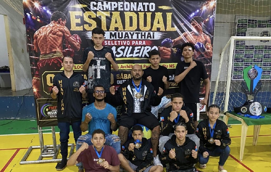 Rondonópolis brilha no Estadual de Muay Thai com oito medalhas de ouro e uma de bronze